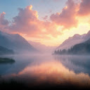 Tranquil Riverscape Serenity in Every Tab  screen for extension Chrome web store in OffiDocs Chromium