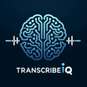 TranscribeIQ AI Insights for Transcripts  screen for extension Chrome web store in OffiDocs Chromium