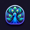 Transparent Peacock Overlays  screen for extension Chrome web store in OffiDocs Chromium