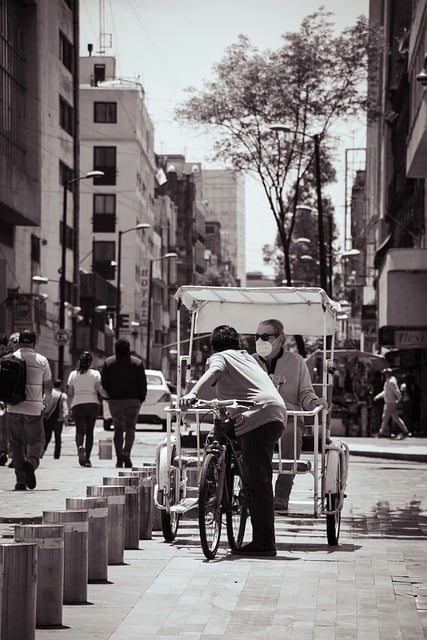 Free download transport pedicab street cdmx free picture to be edited with GIMP free online image editor