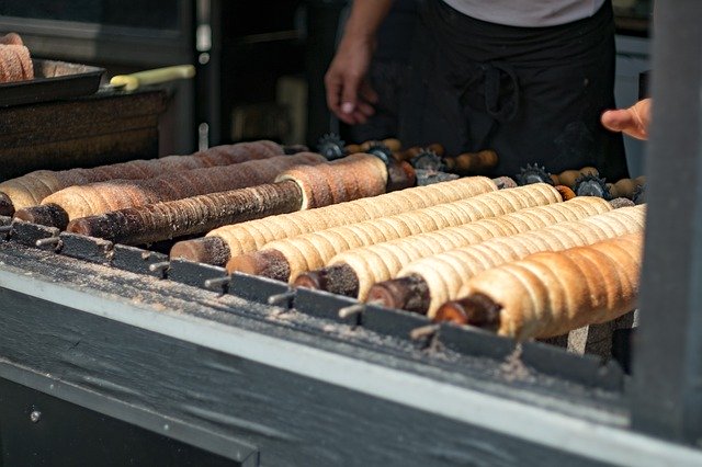 Free download Trdelnik Sękacz Cake -  free photo or picture to be edited with GIMP online image editor