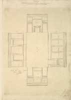 Free download Treasury House, 10 Downing Street, London: Plan of the First-floor Parlor (Northeast Corner Room) free photo or picture to be edited with GIMP online image editor