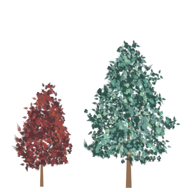 Free download Trees Leaves Paint free illustration to be edited with GIMP online image editor