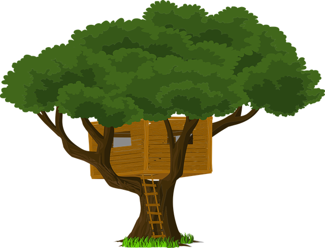 Free download Tree Treehouse Head - Free vector graphic on Pixabay free illustration to be edited with GIMP free online image editor