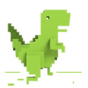 T Rex Run 3D Popup  screen for extension Chrome web store in OffiDocs Chromium