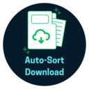 TriAuto des Téléchargements  screen for extension Chrome web store in OffiDocs Chromium