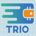 TRIO Wallet  screen for extension Chrome web store in OffiDocs Chromium