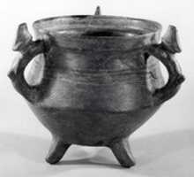 Free download Tripod vessel with three animal-shaped handles free photo or picture to be edited with GIMP online image editor