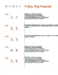 Descargue gratis la plantilla de programación de viajes de Microsoft Word, Excel o Powerpoint, que se puede editar gratis con LibreOffice en línea u OpenOffice Desktop en línea