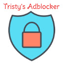 Tristys AdBlocker  screen for extension Chrome web store in OffiDocs Chromium