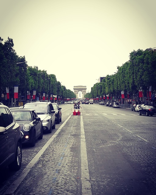 Free download triumphal arch paris champs elysees free picture to be edited with GIMP free online image editor