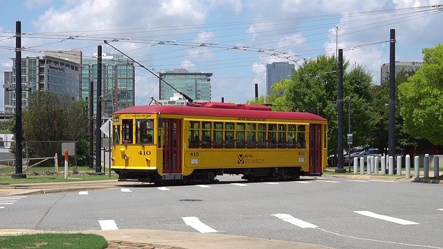 Free download Trolley City Scape -  free photo or picture to be edited with GIMP online image editor