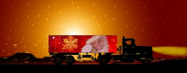 Free download Truck Nicholas Sunset -  free illustration to be edited with GIMP free online image editor