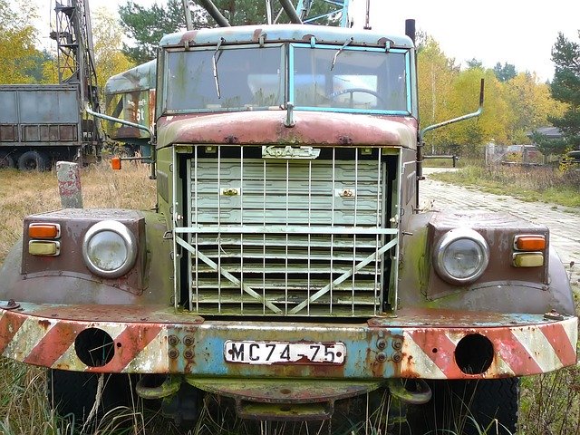 تنزيل Truck Old Vehicle مجانًا - صورة أو صورة مجانية ليتم تحريرها باستخدام محرر الصور عبر الإنترنت GIMP