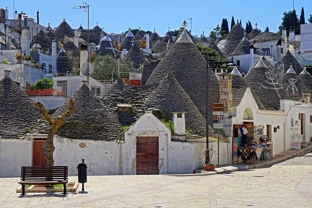 Free download Trulli Alberobello Italy -  free photo or picture to be edited with GIMP online image editor