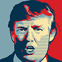 Trump quote  screen for extension Chrome web store in OffiDocs Chromium