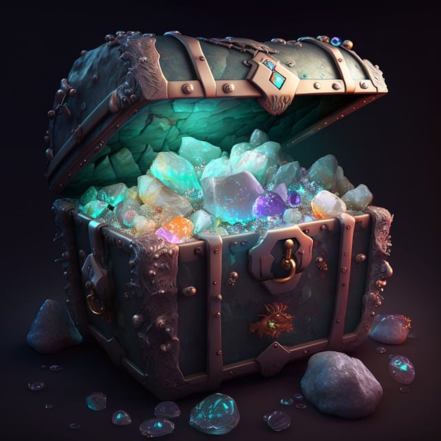 Free download trunk treasure diamonds ores free picture to be edited with GIMP free online image editor