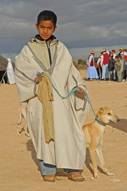 Free picture Tunisia Boy Desert -  to be edited by GIMP free image editor by OffiDocs
