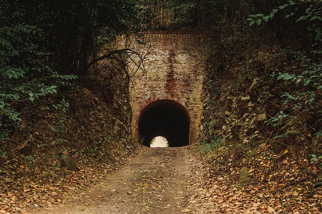 Download grátis Tunnel Autumn Stone - foto ou imagem grátis para ser editada com o editor de imagens online GIMP