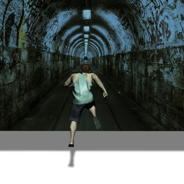 Free download Tunnel Jump Race -  free illustration to be edited with GIMP free online image editor