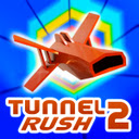 Tunnel Rush 2 Unblocked Game  screen for extension Chrome web store in OffiDocs Chromium