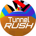 Tunnel Rush Unblocked Game  screen for extension Chrome web store in OffiDocs Chromium