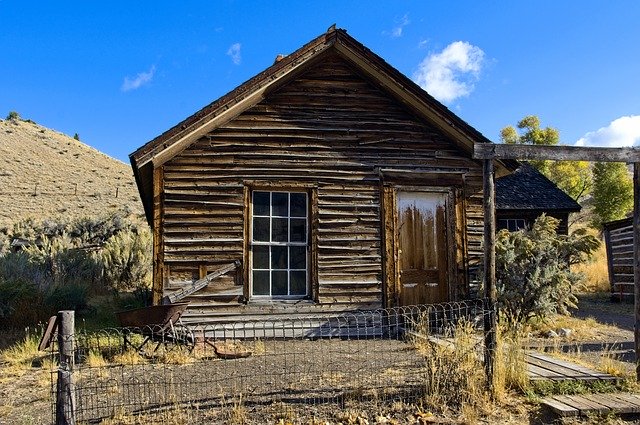 Free download Turner House In Bannack Montana free photo template to be edited with GIMP online image editor