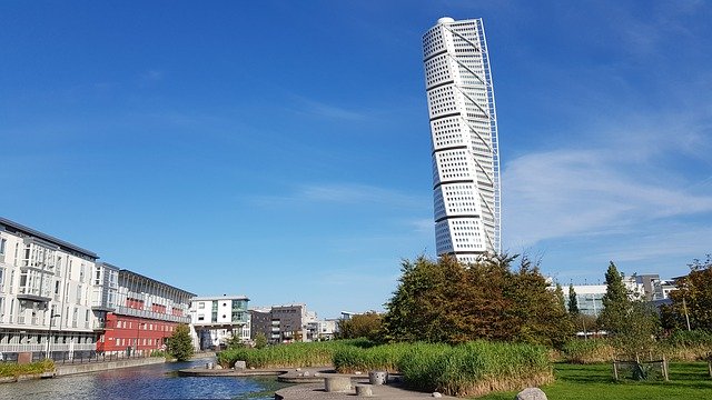 تنزيل مجاني Turning Torso Malmo Malmö - صورة مجانية أو صورة ليتم تحريرها باستخدام محرر الصور عبر الإنترنت GIMP