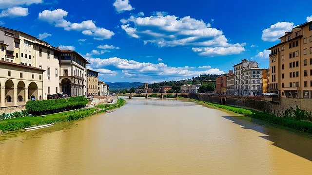Template Photo Tuscany Italy River -  for OffiDocs