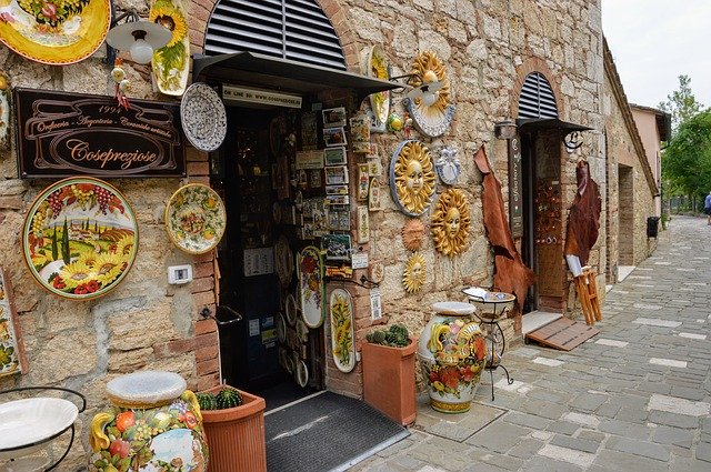 Gratis download Toscane Pottery Mosaic - gratis foto of afbeelding om te bewerken met GIMP online afbeeldingseditor