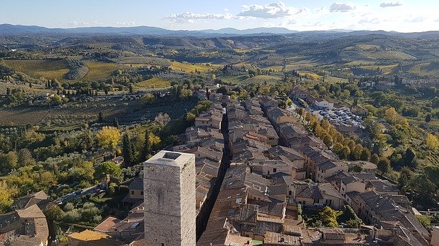 Free download Tuscany San Gimignano Travel -  free photo or picture to be edited with GIMP online image editor