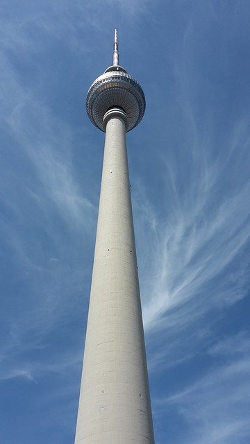 Template Photo Tv Tower Berlin Architecture -  for OffiDocs