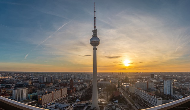 Free download tv tower the berliner fernsehturm free picture to be edited with GIMP free online image editor