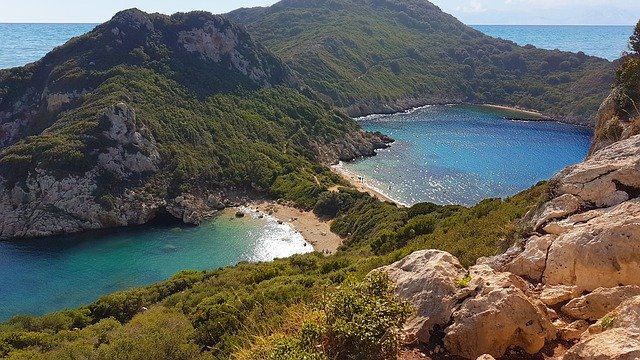 تحميل مجاني Twin Bay Porto Timu Afionas - صورة مجانية أو صورة ليتم تحريرها باستخدام محرر الصور عبر الإنترنت GIMP