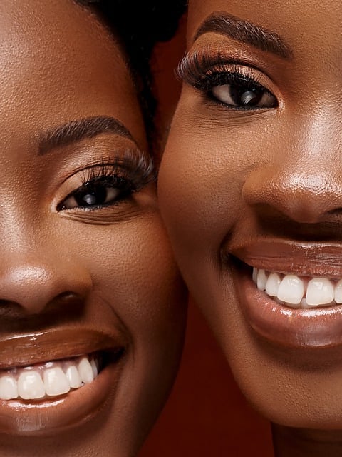 Bezpłatne pobieranie bliźniaków uśmiech piękna afrykańskich bliźniaków darmowe zdjęcie do edycji za pomocą darmowego edytora obrazów online GIMP