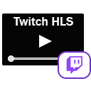 Twitch HLS Player (No Ads)  screen for extension Chrome web store in OffiDocs Chromium