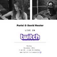Free download TWITCH LIVE STREAM - Kristen Parisi and David Reuter free photo or picture to be edited with GIMP online image editor