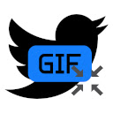 Twitter GIFs fullscreener  screen for extension Chrome web store in OffiDocs Chromium