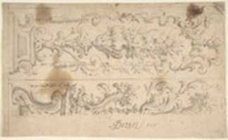 Free download Two Designs for Floral Panels of Ornament free photo or picture to be edited with GIMP online image editor