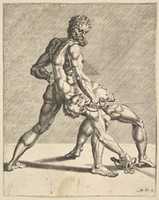 Free download Two Fencers, from Fencers, plate 8 free photo or picture to be edited with GIMP online image editor