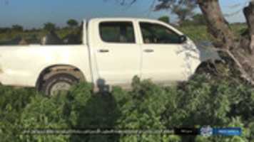 Free download Two four-wheel drive vehicles of the Red Cross Organization were captured as ghanimah near the town of Karito in the Borno region two days ago free photo or picture to be edited with GIMP online image editor