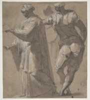 Free download Two Standing Male Figures free photo or picture to be edited with GIMP online image editor