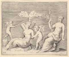 Free download Two Women and Two Cupids free photo or picture to be edited with GIMP online image editor