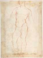 Free download Two Women Annointing the Wounds of Saint Sebastian (recto); Study of a Nude Male Figure (verso) free photo or picture to be edited with GIMP online image editor