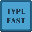 Type Fast Game  screen for extension Chrome web store in OffiDocs Chromium