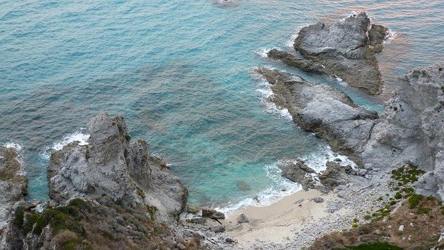 Bezpłatne pobieranie Morze Tyrreńskie Włochy Kalabria Capo - bezpłatne bezpłatne zdjęcie lub obraz do edycji za pomocą internetowego edytora obrazów GIMP