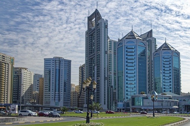 Free download u a e sharjah city skyscraper free picture to be edited with GIMP free online image editor