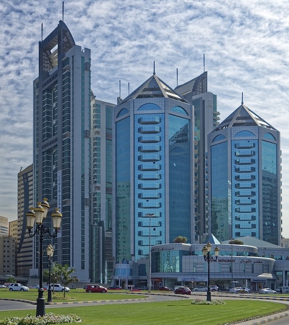 Free download u a e sharjah skyline architecture free picture to be edited with GIMP free online image editor