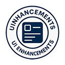UBIS UI Enhancer  screen for extension Chrome web store in OffiDocs Chromium