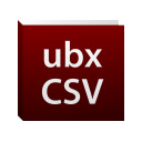 ubx2CSV  screen for extension Chrome web store in OffiDocs Chromium